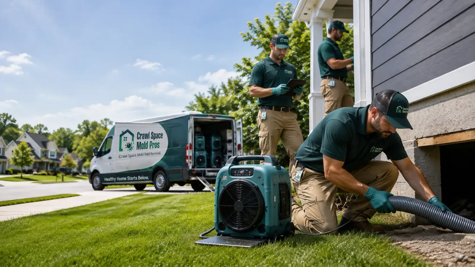 Crawl Space Mold Removal in Englewood, FL